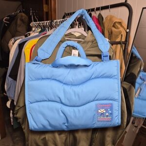 Coachtopia Men/women Loop Tote bag in the color Surf Blue